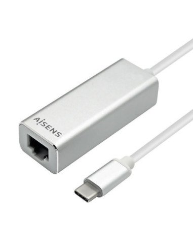 Adaptador usb tipo-c - rj45 aisens a109-0341/ 1000mbps