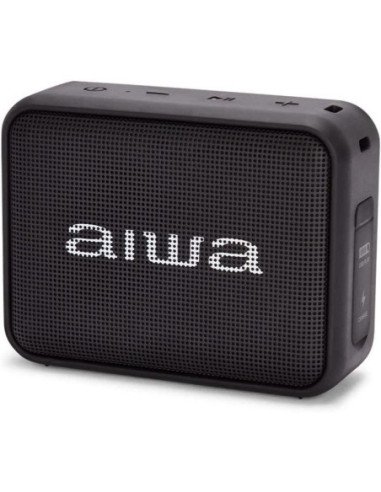 Altavoz con bluetooth aiwa bs-200bk/ 6w rms/ 1.0