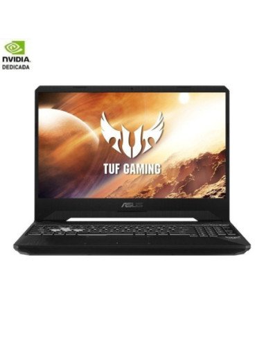 Portátil gaming asus tuf fx505dt-hn450 ryzen 5 3550h/ 8gb/ 512gb ssd/ geforce gtx1650/ 15.6'/ freedos