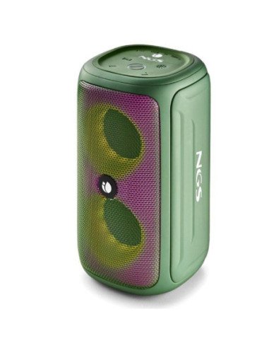 Altavoz con bluetooth ngs roller beast/ 32w/ 2.0/ verde