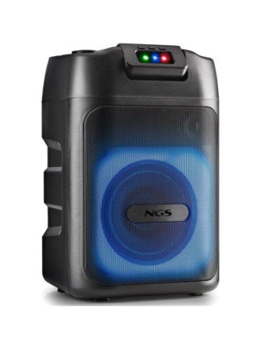 Altavoz portable con bluetooth ngs wild club/ 80w