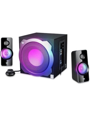 Altavoces woxter big bass 260 rgb/ 150w/ 2.1