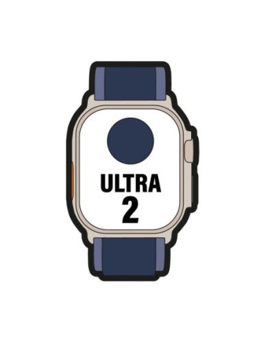 Apple watch ultra 2/ gps/ cellular/ 49mm/ caja de titanio/ correa loop trail azul s/m