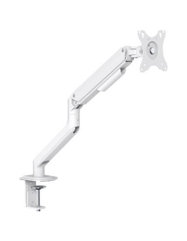 Soporte de mesa para monitor tooq db4032tnr-w/ giratorio/ inclinable/ hasta 9kg