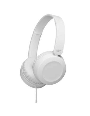 Auriculares jvc ha-s31m/ con micrófono/ jack 3.5/ blancos