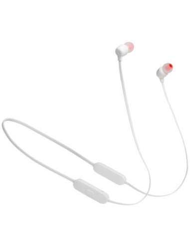 Auriculares inalámbricos intrauditivos jbl tune 125bt/ con micrófono/ bluetooth/ blancos