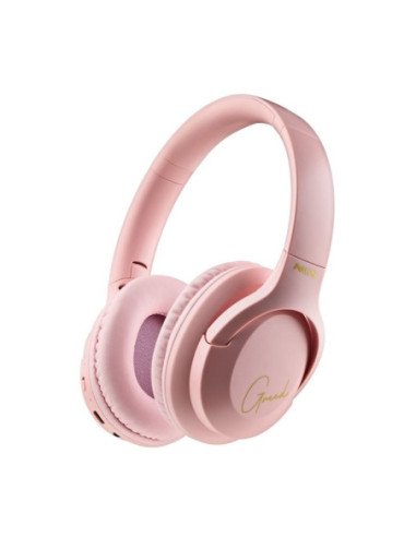 Auriculares inalámbricos ngs artica greed/ con micrófono/ bluetooth/ rosas
