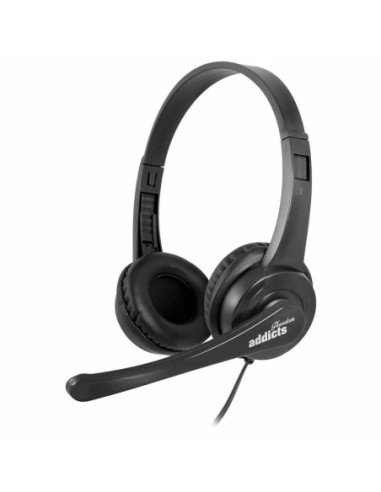 Auriculares ngs vox505 usb/ con micrófono/ usb/ negros
