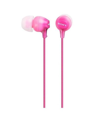 Auriculares intrauditivos sony mdrex15lpp/ jack 3.5/ rosas