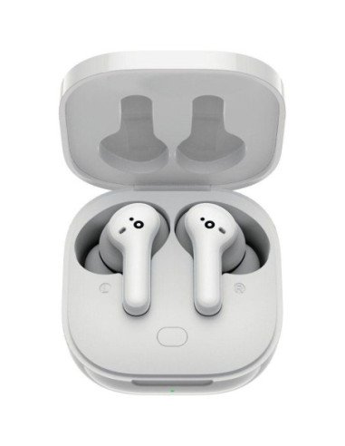 Auriculares bluetooth sunstech wavepodsmovewt/ con estuche de carga/ autonomía 8h/ blancos