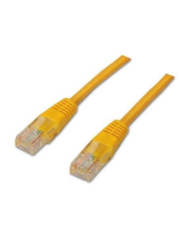 Cable de red rj45 utp aisens a135-0253 cat.6/ 50cm/ amarillo