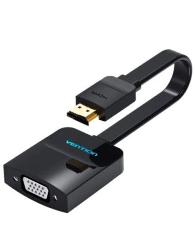 Cable conversor vention 74345/ hdmi macho/ vga hembra/ 15cm/ negro