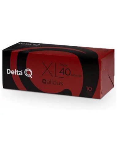 Cápsula delta qalidus para cafeteras delta/ caja de 40