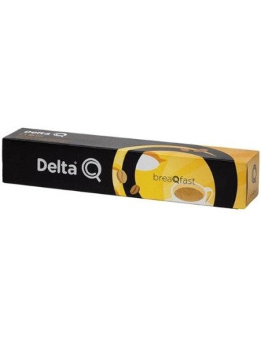 Cápsula delta breaqfast para cafeteras delta/ caja de 10