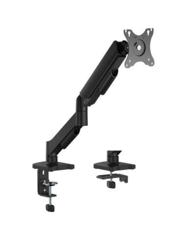 Soporte de mesa con contrapeso para monitor aisens dt32tsr-355/ giratorio/ inclinable/ hasta 9kg