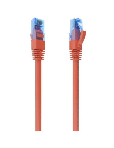 Cable de red rj45 awg26 cca utp aisens a135-0792 cat.6/ 3m/ rojo