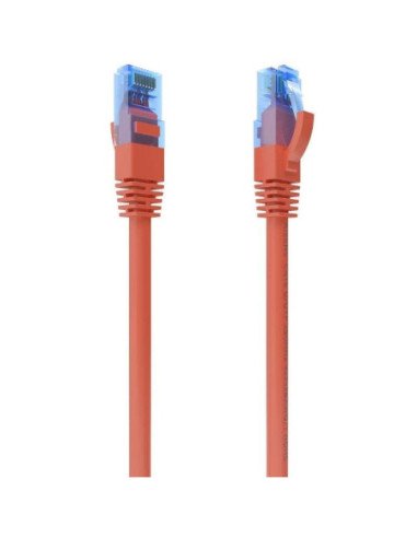 Cable de red rj45 awg26 cca utp aisens a135-0793 cat.6/ 4m/ rojo