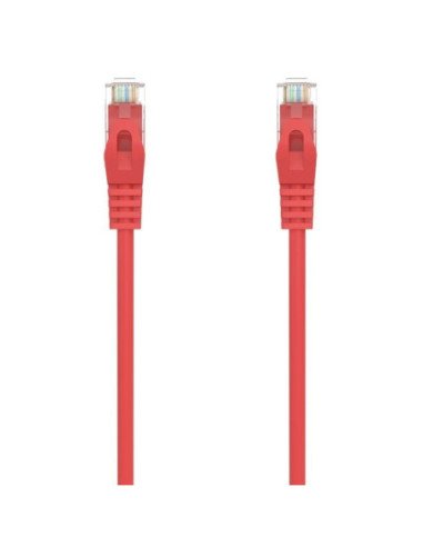 Cable de red rj45 awg24 utp aisens a145-0561 cat.6a/ lszh/ 2m/ rojo