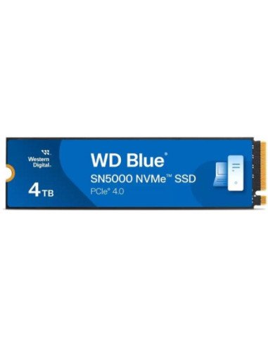 Disco ssd western digital wd blue sn5000 4tb/ m.2 2280 pcie