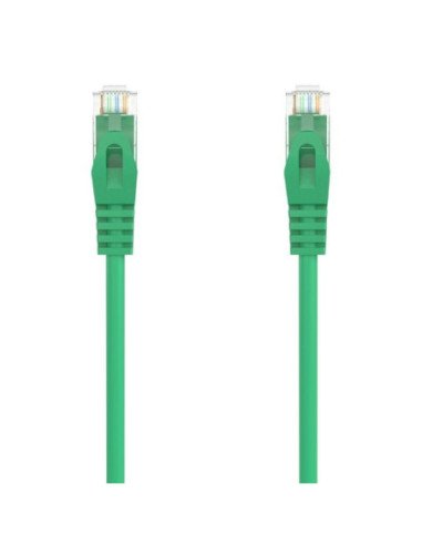 Cable de red rj45 awg24 utp aisens a145-0582 cat.6a/ lszh/ 2m/ verde