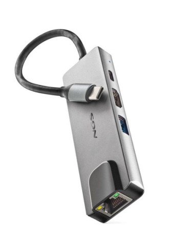 Docking usb tipo-c ngs wonderdock supra/ 1xusb/ 1xusb tipo-c dp/ 1xhdmi/ 1xrj45