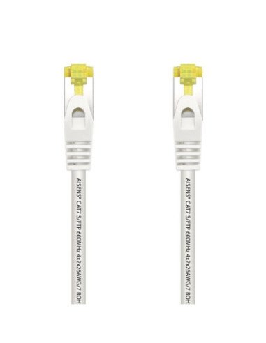 Cable de red rj45 sftp aisens a146-0491 cat.7/ 2m/ blanco
