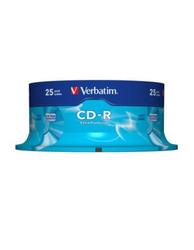 Cd-r verbatim datalife 52x/ tarrina-25uds