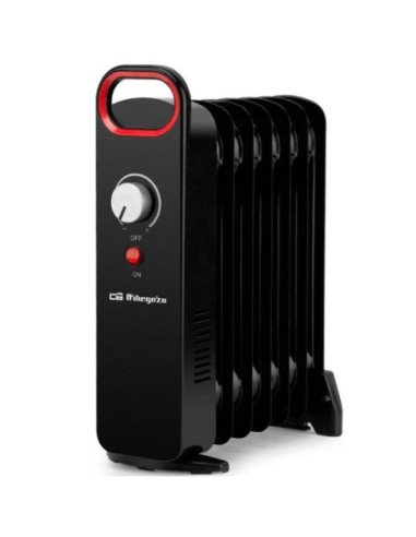 Radiador de aceite orbegozo ro 1030/ 1000w/ 7 elementos caloríficos