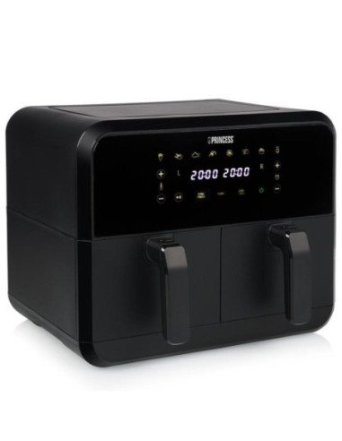 Freidora por aire / sin aceite princess double basket airfryer 182068/ 2400w/ capacidad 8l