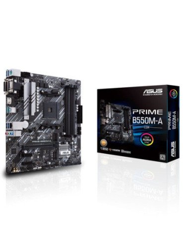 Placa base asus prime b550m-a/csm socket am4/ micro atx