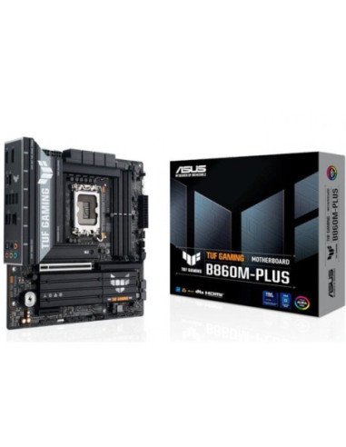 Placa base asus tuf gaming b860m-plus socket 1851/ micro atx