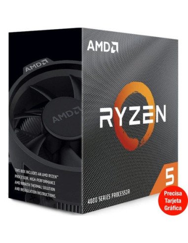 Procesador amd ryzen 5-4500 3.60ghz socket am4