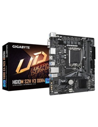 Placa base gigabyte h610m s2h v3 ddr4 socket 1700/ micro atx