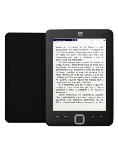 Libro electrónico ebook woxter scriba 195/ 6'/ tinta electrónica/ negro