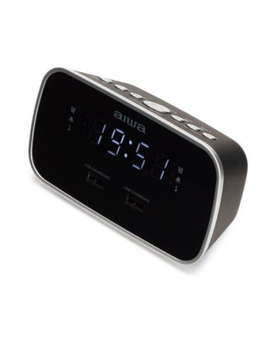 Despertador aiwa cru-19bk/ radio fm