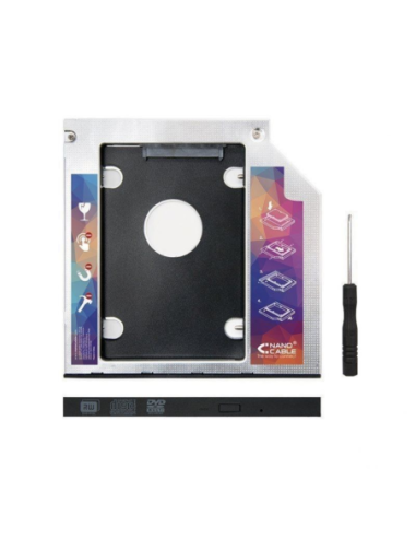Adaptador nanocable 10.99.0102 para 1x disco duro de 2.5'