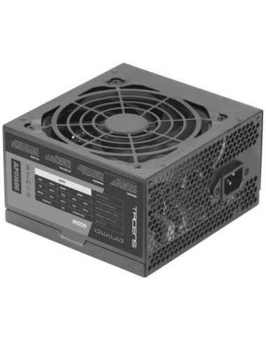 Fuente de alimentación anima apiii600/ 600w/ ventilador 12cm