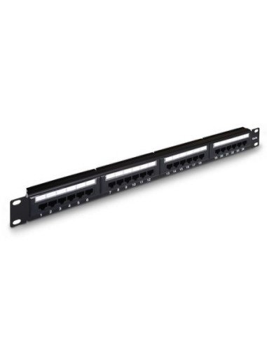 Patch panel aisens a141-0307/ 24 puertos/ cat.5e/ altura 1u