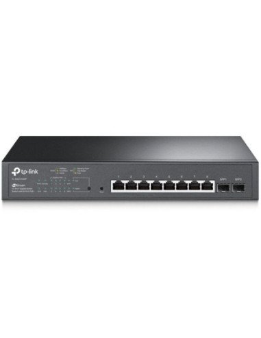 Switch tp-link omada smart gigabit jetstream tl-sg2210mp 10 puertos/ rj-45 10/100/1000 poe/ sfp