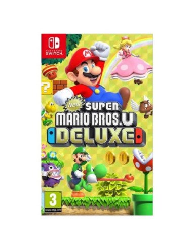 Juego para consola nintendo switch new super mario bros u deluxe