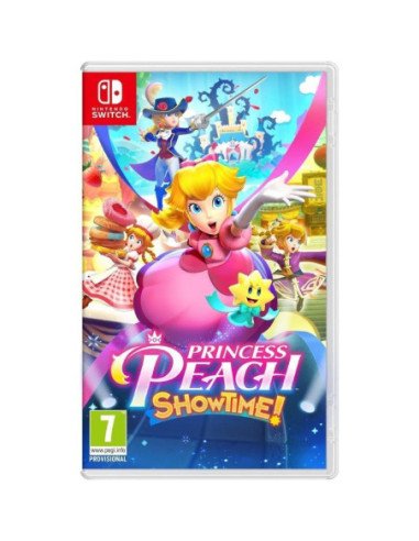 Juego para consola nintendo switch princess peach showtime