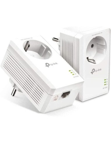Adaptador powerline tp-link tl-pa7017p kit av1000 1000mbps/ alcance 300m/ pack de 2