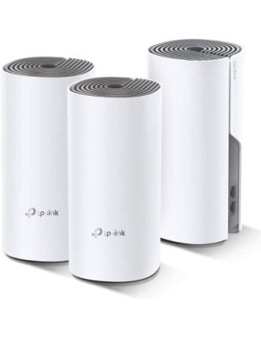 Sistema mesh tp-link deco e4 1200mbps/ 2.4ghz 5ghz/ pack de 3