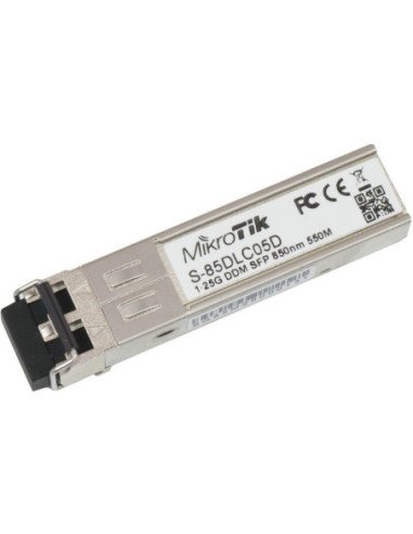 Modulo sfp transceptor de fibra óptica mikrotik s-85dlc05d