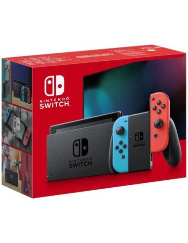 Nintendo switch azul neón/rojo neón 2022/ 2 mandos joy-con