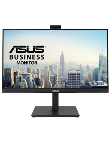 Monitor profesional asus be279qsk 27'/ full hd/ webcam/ multimedia/ regulable en altura/ negro