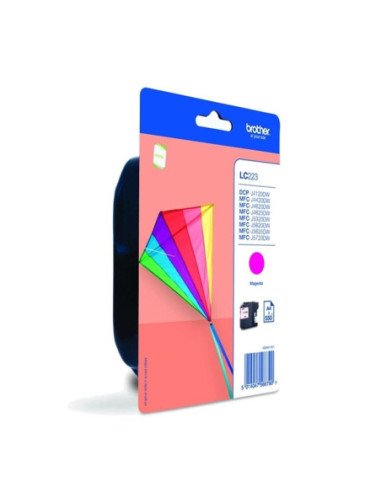 Cartucho de tinta original brother lc-223mbp/ magenta
