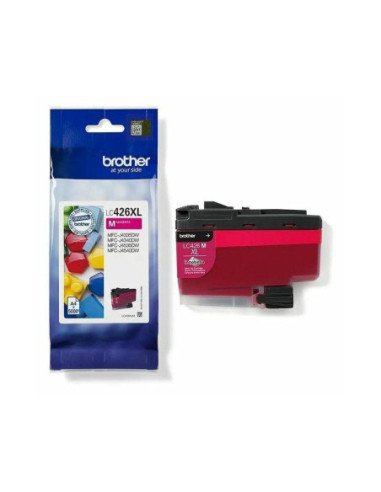 Cartucho de tinta original brother lc-426 xl alta capacidad/ magenta