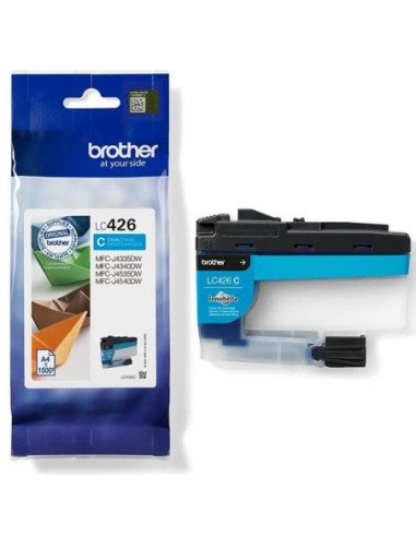 Cartucho de tinta original brother lc426c/ cian