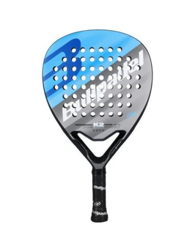 Pala de pádel bullpadel k2 power 2023/ gris y azul